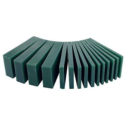 Carving Wax Block Lost Wax Casting Jewelry Molding Tool Mold Sculpting 1 Pound (Green Wax Slices) - color: Green Wax Slices