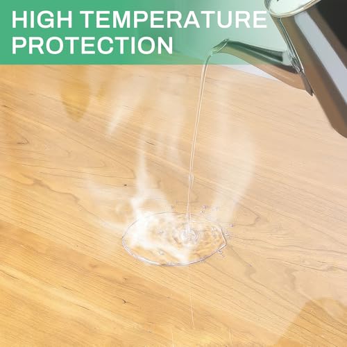 Clear Vinyl Plastic PVC Rectangle Table Cloth Cover 60x84inch