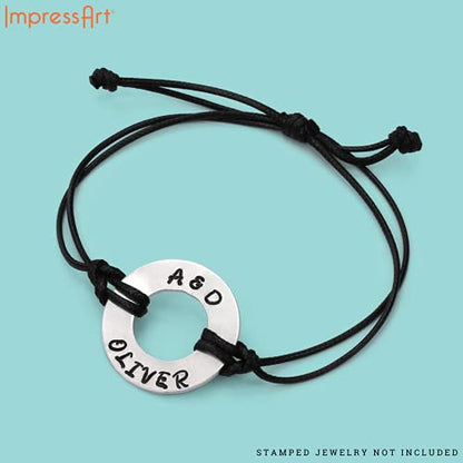 ImpressArt - Basic Bridgette Uppercase 3mm Letter Set for Hand Stamping Projects and Jewelry Making - color: Bridgette (3mm), size: Uppercase