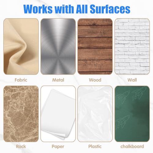 45PCS Reusable Letter Stencils, Alphabet Numbers Painting Stencil Kit | Reusable stencils with letters, numbers, and punctuation for painting on wood, fabric, chalkboards, walls, and DIY crafts
