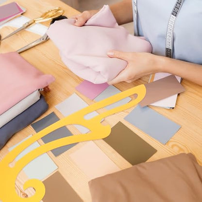 Clothing Proofing Ruler Flexible Curve Ruler for Sewing Armhole Drafting Drawing Template Tool for Garment Design Tailoring Fabric Cutting 16.33 in