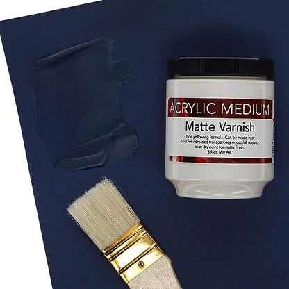 Art Advantage Acrylic Varnish 8oz Matte - style: Matte Varnish