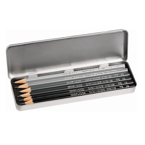 CREATIVE ART MATERIALS Grafwood 6 Piece Metal Box Set (775.306)