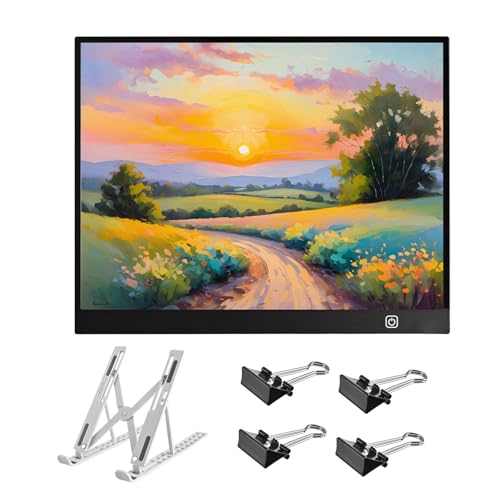 A3 Tracing Light Box, Drawing Copy Board, Light Up Tracer Trace Pad Table | Ultra Thin, Adjustable Brightness, USB Powered for Diamond Art Painting, Sketching, Tattoo Transfer, Crafting, Kids Artists - color: A3