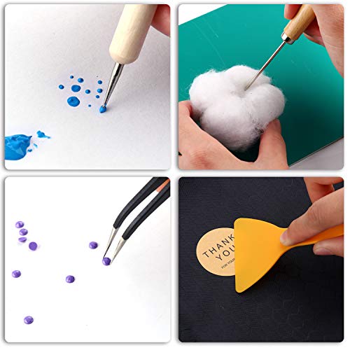 28 PCS Precision Craft Tools Set, Weeding Tools for Vinyl - color: 28pcs Scrapbooking Tools