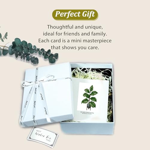 Aestalrcus Plants Small Diamond Art Kits for Adults, 16 Pcs, 6.7x8.3 Inch - color: Green Plants