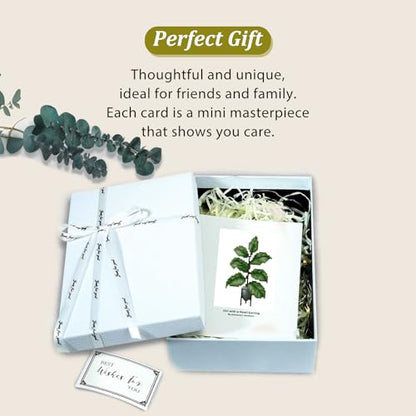 Aestalrcus Plants Small Diamond Art Kits for Adults, 16 Pcs, 6.7x8.3 Inch - color: Green Plants