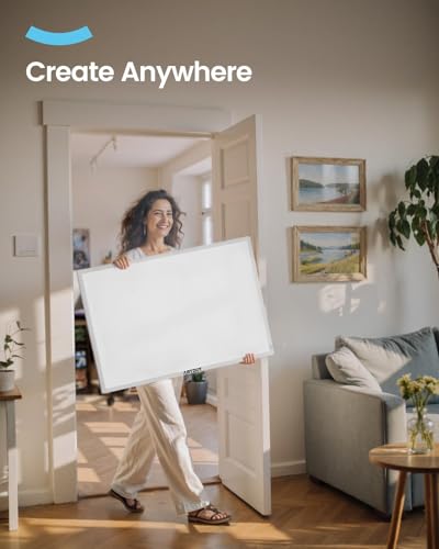 ARTDOT A1 Large LED Light Pad for Diamond Painting AC Powered Light Board Kit Adjustable Brightness Light Box Drawing for 5D Diamond Painting Kits - size: A1