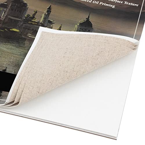 Centurion Deluxe Oil Primed Linen Pad 11"x14" - size: 11 x 14 inches