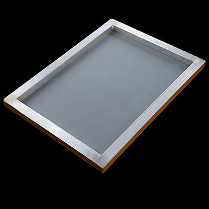 Caydo 6 Pieces 20 x 24 Inch Aluminum Silk Screen Printing Frames with 160 White Mesh for Screen Printing - size: 20 x 24 Inch, style: 160 Mesh