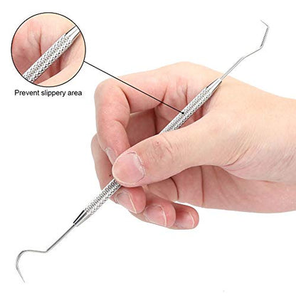 Carving Tool, Wax Carvers Set Double Ended Stainless Steel Polymer Pottery Clay Carving Tool