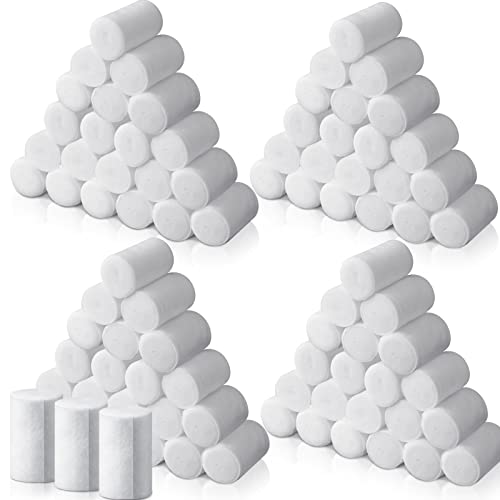 Nuanchu 100 Rolls Cast Padding Soft Individual Pack Plaster Cloth Medical Gauze Pads Plaster Gauze for Wound Care Supplies, Halloween Wrap Bandage, Art Projects, Body Casts, 4 Inch x 8.9 ft