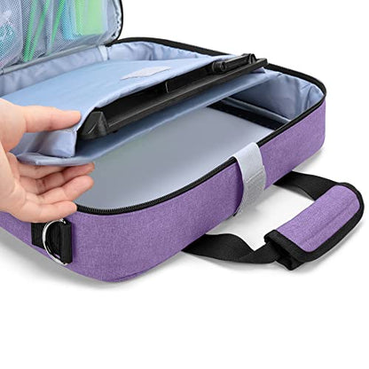 LUXJA Carrying Bag for A4 Light Pad and Diamond Painting Tools, Purple | Protective Case for Diamond Painting Light Box and Accessories, Bag Only - color: Purple