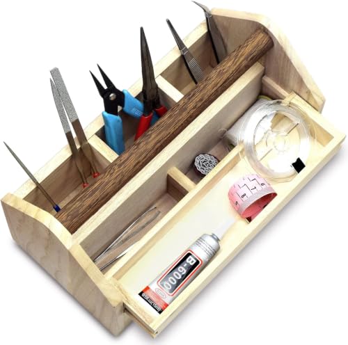 Ikee Design Personalized Custom Engraved Wooden Craft Toolbox - color: Personalized