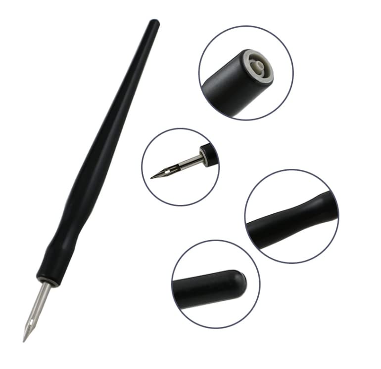 Manga Cartoon Comic Dip Pen Set Cartoon Pen Holders Removable Dip Pen Set Drawing Painting Kit Tool 1 Pen Holder Handles and 5 Nibs