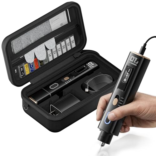 JAKEMY Corded Ultrasonic Cutter, True 35W & 40kHz Vibration, 4 Cutting Modes/5 Types Blade, 2 In 1 Handheld Cutting Knife Tool For Plastic Cutting/Precision Grinding/Modelmaking/Woodcarving/Craft DIY - color: Uc01 Corded Ultrasonic Cutter