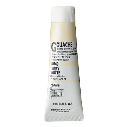 Holbein Acryla Gouache 20ml Ivory White