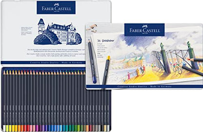 Faber-Castell Creative Studio Goldfaber Color Pencils (36 Count) - size: 36 Count (Pack of 1)