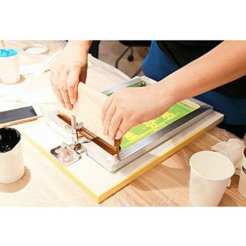 Screen Printing Frame, Aluminum Screen Printing Frame, Suitable for Printing T-Shirts, Backpacks, Handbags, Floors, Windows, 11.8x15.75 Inches