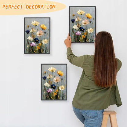 GUMITOON Diamond Art Kits for Adults-Flower Full Drill Diamond Dots Paintings for Beginners, Round 5D Paint with Diamonds Pictures Gem Art Painting Kits DIY Crafts Kits 12"x16" QCY-160 - color: QCY-160
