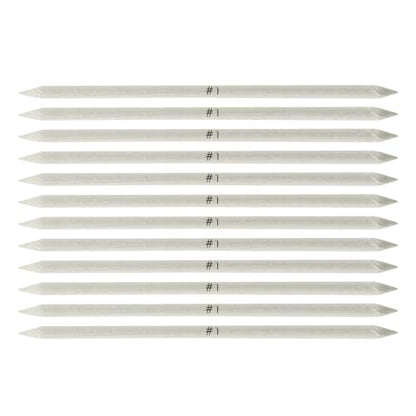 Creative Mark Blending Stumps - Solid Double-Ended Blending Stumps for Blending Charcoal, Pencils, Pastels, and More! - [Size # 1-120 Count] - size: Size # 1 - 120 Pack