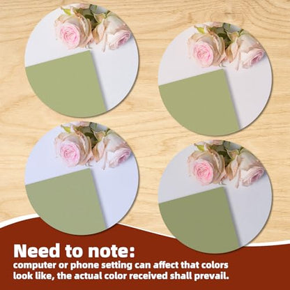 Vienrose Scrapbook Album Gift Set, 10x10 Inch, 80 White Pages, Light Green - color: LightGreen, size: 10x10Inch 40Sheets 80Pages