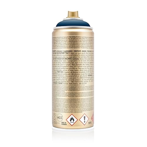 Montana Cans GOLD 400 ml Spray Color, Blue Note, 1 Count (Pack of 1) - color: Blue Note, size: 13.5 Fl Oz (Pack of 1)