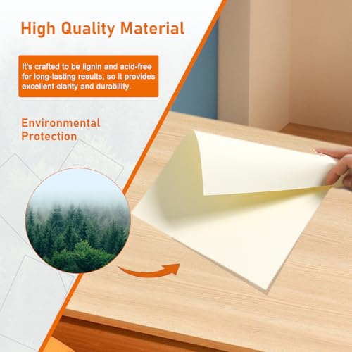 Guakicae 100 Sheets Cream Cardstock 8.5 x 11 Certificate Paper 110lb | Thick Off White Paper Card Stock for Invitations, Thank You Cards, DIY Card Making, Menus, Recipe - color: Cream, size: 8.5x11-100pcs