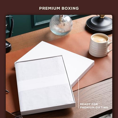 Beechmore Books A4 8.5x11 Mixed Media Sketchbook 160 GSM/98LB with Gift Box - color: Chestnut Brown, size: A4 - 8.5" x 11.5" Large