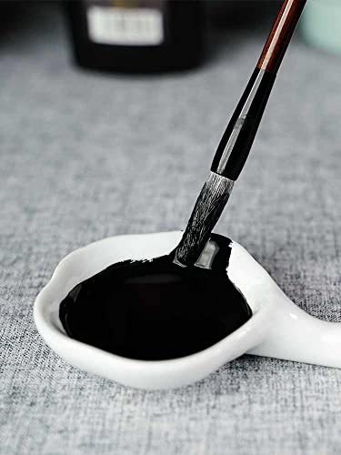 JapanBargain 1980, Japanese Sumi Ink Black Color Chinese Brush Calligraphy Ink Painting Drawing Works India Ink, Made in Japan (2)