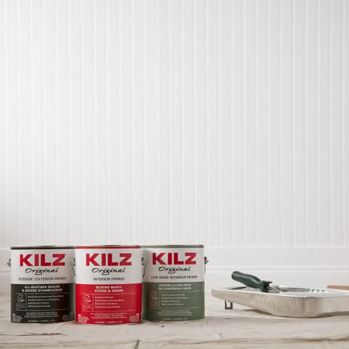 KILZ Original Low Odor Primer, Interior, 1 Quart - size: 32 Fl Oz (Pack of 1)