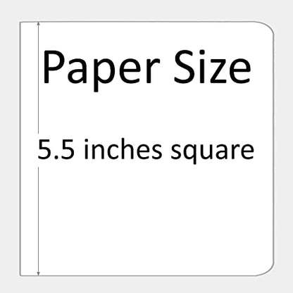 Ricco Bello 5.5" Sketchbook | 180 GSM Paper, For Drawing & Journaling
