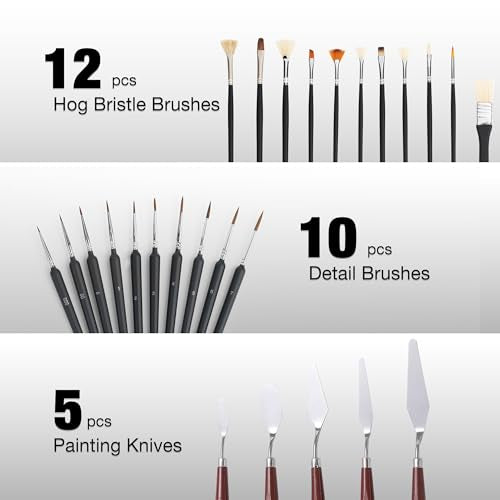96PCS Acrylic Paint Kits for Adults, 24 Colors Textured& Acrylic Paints | 3D DIY Textured Paints, Acrylic Paints, Tabletop& Adjustable Aluminum Easel, Brushes, Canvas, Complete Art Supplies Set - style: 96pcs