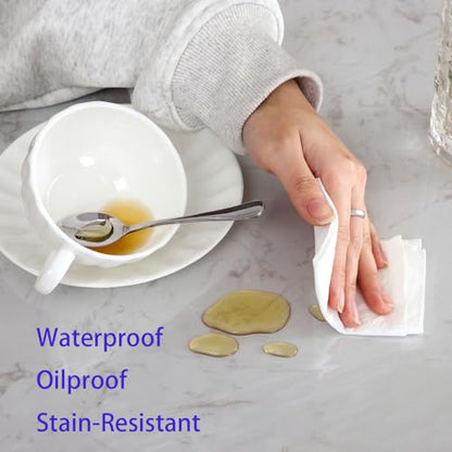 Walrus Clear Vinyl Tablecloth Protector Waterproof/Oil-Proof Rectangle Plastic Transparent Sheet Table Cover 54X120 Inch - size: 54" x 120" (Rectangular)