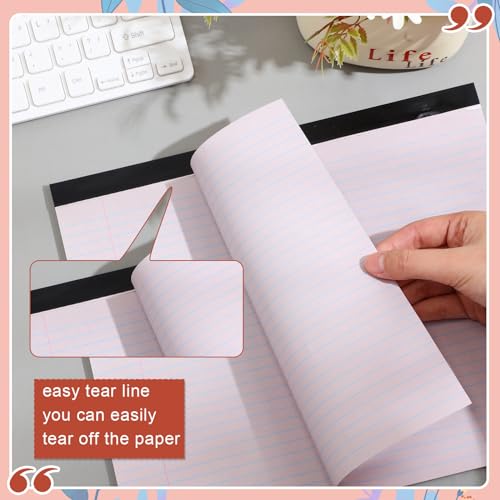 Lincia 6 Pcs Legal Pads Landscape Notebook, Cute Color - color: Cute Color