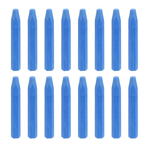 MECCANIXITY 16PCS Oil Pastels Set, Soft Oil Colored Drawing Pastels Chalk Vibrant Color for Artists Art Supplies for Beginners Teachers, Dark Blue - color: Dark Blue