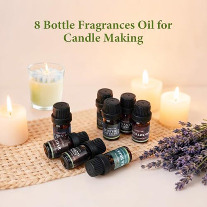 SAEUYVB Candle Making Kit,DIY Soy Candle Making Supplies/Kit for Adults | Complete Candle Kit with Digital Wax Warmer,Soy Wax,Candle Jars,Scents,Molds and More,Perfect for DIY Handmade Craft - size: 12 pcs candle tins kit with candle molds