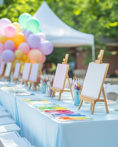 80 Pack 5x7 Inch Canvas Boards Small Canvas Panels for Kids Painting - size: 5"x7"- 80pcs