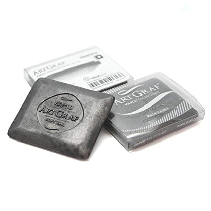 Art Graf Water-Soluble Tailors Chalk Square Disc, Graphite - color: Graphite