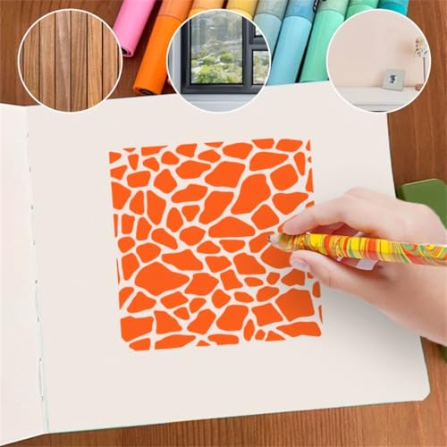 Brick and Stone Wall Stencil Templates, 12 Pack, 5.9x5.9 Inch, Reusable for DIY Crafts, Journaling, Scrapbooking, Card Making - color: 12 Wall
