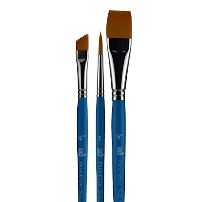 Princeton Select Artiste Brush Set No. 14, Synthetic, 3 Piece, 1 Count - size: SET 14- 3 BRUSH SET