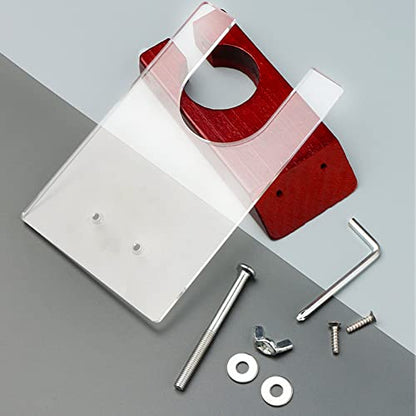 Shearing Guide for Carpet Trimmer, Rug Tufting Shearing Guide, Solid Wood Rug Tufting Carver Holder Base, Carpet Trimmer Bracket Tool for Keeping Rugs Flat, Excluding Carpet Trimmer - color: Shearing Guide for Carpet Trimmer