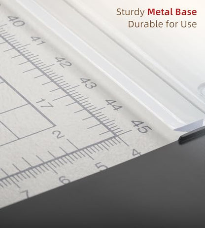 Firbon 15 Inch Rotary Paper Trimmer with Replaceable Blade | Heavy Duty 10-Sheet Capacity | Up to 15" Cutting | Cut Cardstock, Photo & Scrapbooking Crafts | Office, School & Home Use - size: 15-Inch