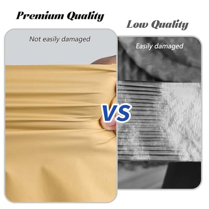 Disposable Gold Plastic Table Cover Roll 54in X 240ft - Heavy Duty Waterproof Tablecloth with Easy Slide Cutter for Weddings, Parties & Events - color: Gold, size: 2880" x 54" (Rectangular)