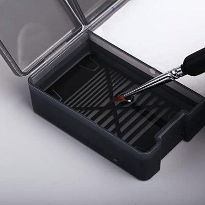 Wet Palette for Acrylics – Airtight Lid, 48hr Moisture, Miniature Ready