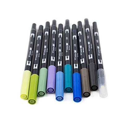 Tombow ABT Dual Brush Pen set of 10, LANDSCAPE