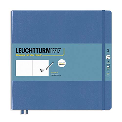 Leuchtturm1917 - Square Hardcover Sketchbook (Lilac) - 112 Pages of 150g/m² Paper - color: Lilac, size: Square
