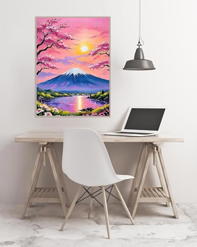 askkqtx Landscape Diamond Art Kits for Adults 12x16 Inch - color: G9583