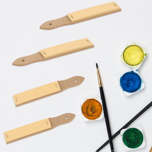 GORGECRAFT 6Pcs Sandpaper Pencil Sharpener Pointed Sketch Sandpaper Pastel Sticks Sharpener Board Artist Sanding Blocks for Professional Adults Sketching Hobbyist Charcoal Sharpening Art Drawing Tool - style: Pointed-12 Sheets Paper