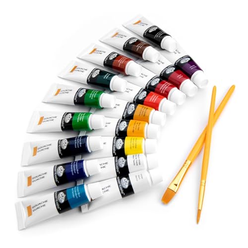 Royal & Langnickel Gouache Paint, 18-Piece - size: 1 Count (Pack of 1)